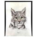 Harold Rigsby Bobcat Ltd Ed Signed Reprod
