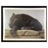 Harold Rigsby Black Leopard Ltd Ed Signed Rep