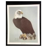 Harold Rigsby American Bald Eagle Signed Repr Pr