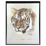 Harold Rigsby Siberian Tiger Lmt Ed Signed Repr