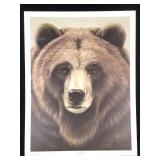 Harold Rigsby Grizzly Bear Ltd Ed Signed Repro