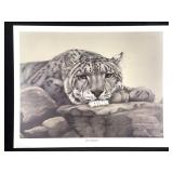 Harold Rigsby Snow Leopard 2 Lmt Ed Signed Repr