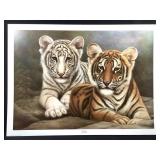Harold Rigsby Siblings Tiger Ltd Ed Signed Lg Repr