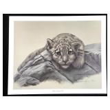 Harold Rigsby Snow Leopard Cub Lmt Ed Signed Repro