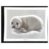 Harold Rigsby Baby Harp Seal Lmt Ed Signed Repro