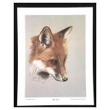 Harold Rigsby Red Fox I Lmt Ed Signed Repro