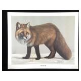 Harold Rigsby Red Fox III Lmt Ed Signed Repro