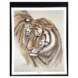 Harold Rigsby Bengal Tiger II Lmt Ed Signed Repro