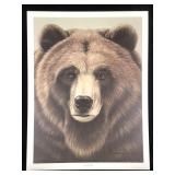 Harold Rigsby Grizzly Bear Ltd Ed Signed Repro
