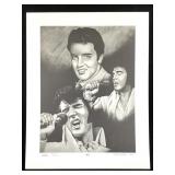 Harold Rigsby Elvis Lmt Ed Signed Repro 24" x 19"