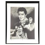 Harold Rigsby Elvis Lmt Ed Signed Repro 24" x 19"