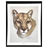 Harold Rigsby Cougar II Lmt Ed Signed Repro