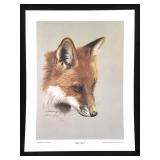 Harold Rigsby Red Fox 1 Lmt Ed Signed Repro