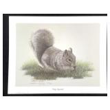 Harold Rigsby Squirrel Lmt Ed Signed Reproduction