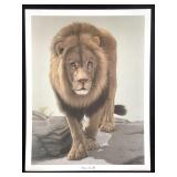 Harold Rigsby African Lion 3 Ltd Ed Signed Lg Repr