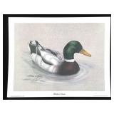 Harold Rigsby Mallard Duck Lmt Ed Signed Repro