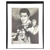 Harold Rigsby Elvis Lmt Ed Signed Repro 24" x 19"