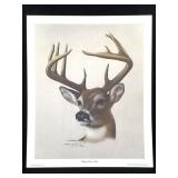 Harold Rigsby Whitetail Buck Ltd Ed Signed Lg Repr