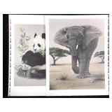 Harold Rigsby Elephant & Panda Printers Proofs