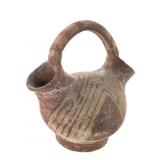 Pueblo Polychrome Wedding Vase w/ Painted Details