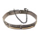Artist Stamped Sterling Bracelet 20.6g TW