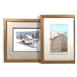 Kienholz Watercolor And Print