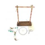 Vtg Dreamcatcher & Display Stand