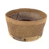 Finely Twined Geometric Polychrome Basket