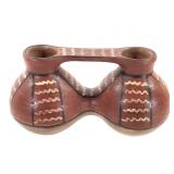 Signed Arica Chile Wedding Style Pottery Vase