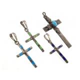 4 Sterling Crosses 12.4g TW