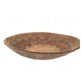 Coiled Polychrome Basket Bowl