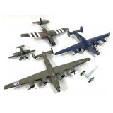 WWII Aircrafts B-24 Liberator, Airspeed Horsa +