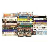25 VHS 2 DVD Movies & Radio & Bks on Tape
