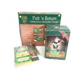Putt & Return Golfing Santa & Golf History Books