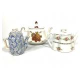 English & Bavarian Ceramic Tea Kettles