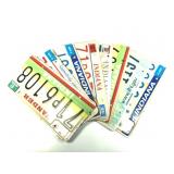 8 Indiana Vehicle License Plates