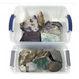 Mineral Specimens Jaspilite Amethyst Chrysocolla+
