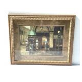 Signed Framed Art Print Magazine Stand