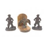 Bookends Eagle & Buccaneer Pair