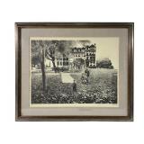 Signed Print "October Piece" by Peter Milton