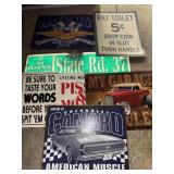 State Rd. 37 Street Sign & Other Signs