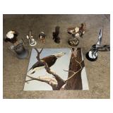 Eagle Figures, Painting +