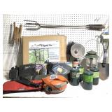 Campsite Tripod Grill & Other Supplies