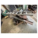 Old Steel Scrap Pile