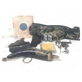 Gun Powder Horn, Paper Targets, +