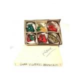 24 Christmas Ornaments Unbreakable Vintage Style