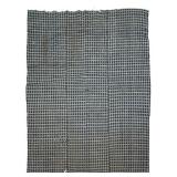 Triple Panel Overshot Coverlet 84" x 96"