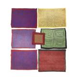 Mola Kuna Textile Panels w/ Geometric Patterns