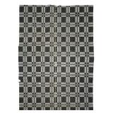 Windows & Wheels Overshot Coverlet 67" x 87"