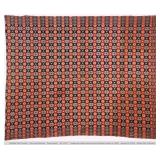 Double Weave Star & Floral Coverlet  83" X 64"